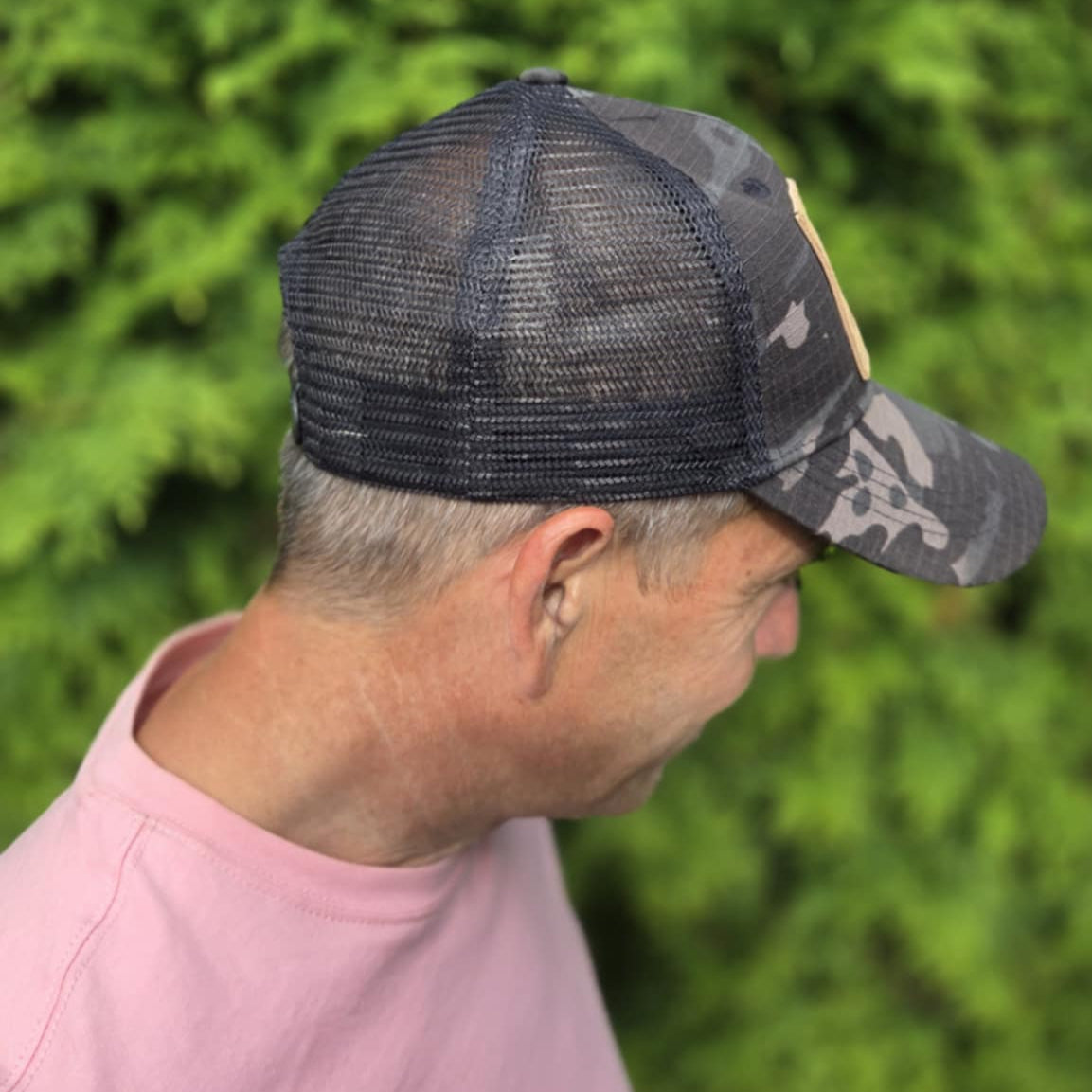 Casquette homme - Noir camo