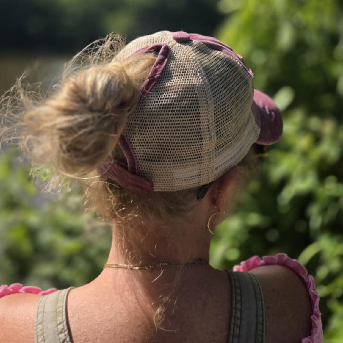 Casquette fille - Vin rouge
